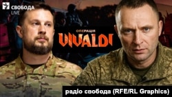Андрій Білецький, командир Третього армійського корпусу ЗСУ України і головнокомандувач Збройних Сил України, генерал-майор Михайло Драпатий