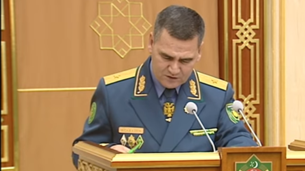 Turkmen President Replaces Interior Minister, Deputy Takes Seat