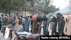 مخالفین مسلح که در ولایت پروان دستگیر شده اند. December 29 2020