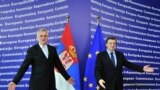 Tomislav Nikolić i Jose Manuel Barroso u Briselu, juni 2012.