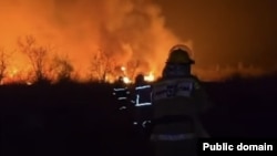 Чүйдө чыккан өрт.