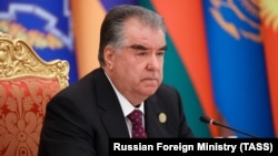 Tajik President Emomali Rahmon (file photo)