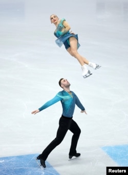 ანასტასია მეტელკინა და ლუკა ბერულავა. 2026 წლის 15 იანვარი. შეფილდი