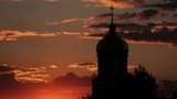 UKRAINE – St. Panteleimon church is seen during sunset, as Russia's invasion of Ukraine continues, in Kharkiv, July 12, 2022