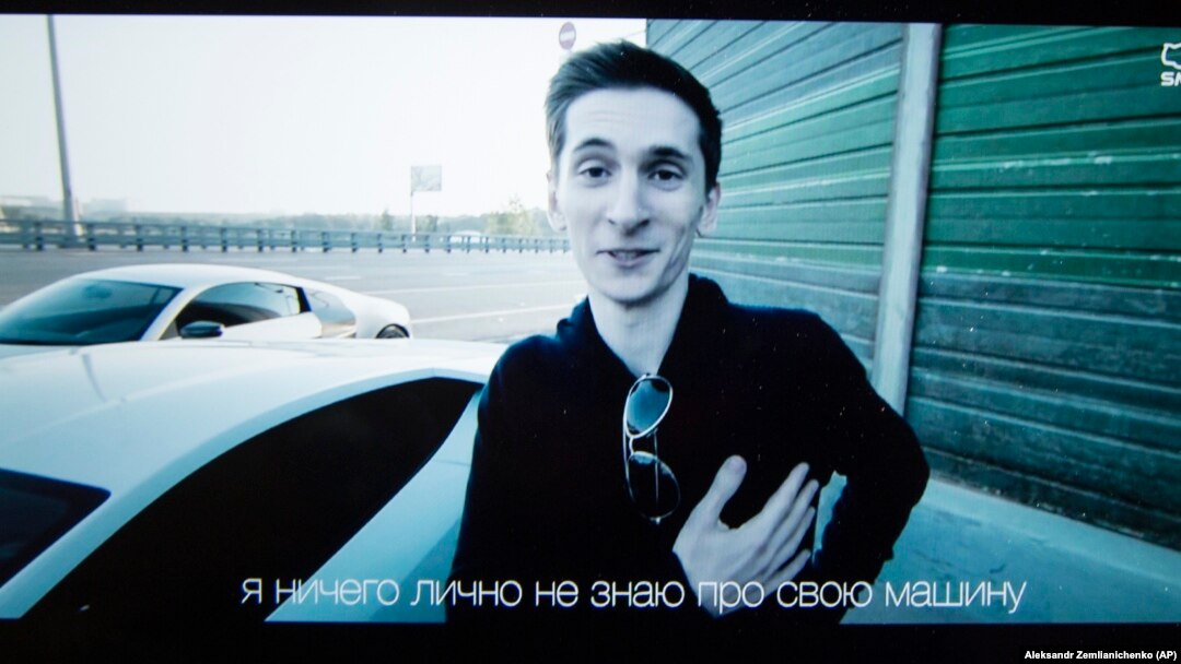 Yevgeny Nikulin, pictured in a 2017 YouTube grab
