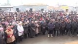 “Дордой” базарынын соодагерлери митингге чыгышты