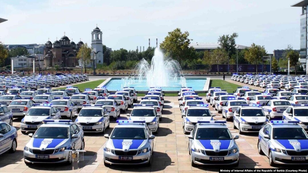 Vozila policije Srbije, ilustrativna fotografija