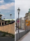 Germany -- Berlin wall montage