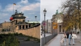 Germany -- Berlin wall montage