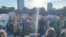 Around 4,000 people gathered in front of Romania’s government headquarters in Bucharest on June 3, days after a murder that shocked the Balkan country.