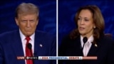 Harris, Trump Clash Over Ukraine War In Fiery Debate video grab