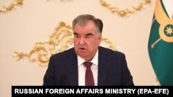 Эмомали Рахмон, президент Таджикистана 