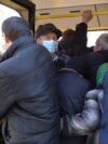 Chaos, Anger In Kyiv Amid Coronavirus Subway Closure Chaos, Anger In Kyiv Amid Coronavirus Subway Closure
