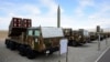 Armenia - Missile and rocket systems put on display during an Armenian military exercise in Armavir region, 8Oct2013.