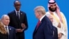 Путин, Трамп и принц Мохаммед бин Салман