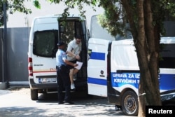 Privođenje Amira Baratija u Podgorici, 26. juni 2026.