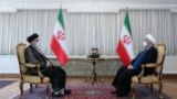 دیدار ابراهیم رئیسی و حسن روحانی پس از انتخابات ریاست جمهوری