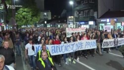 Osmi protesti u Podgorici: 'Blokiraćemo sistem'