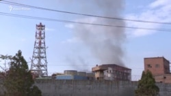 Пожар и паника во Владикавказе