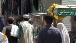 په كندهار كي دامهال د ميرمنو په لاس د جوړو شوو خوليو بازار سوړ شوي