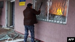 Напад на Горлівський райвідділок міліції, Донецька область, 14 квітня 2014 року