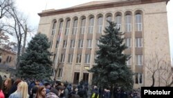 Armenia -- The Constitutional Court building in Yerevan, December 27, 2019.