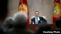 Садыр Жапаров. 