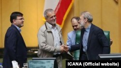 علی لاریجانی و مسعود پزشکیان