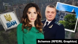 «Схеми»: заступниця голови ДІАМ Дюжилова роками не декларує цивільного чоловіка, його апартаменти, де сама мешкає, та інше майно