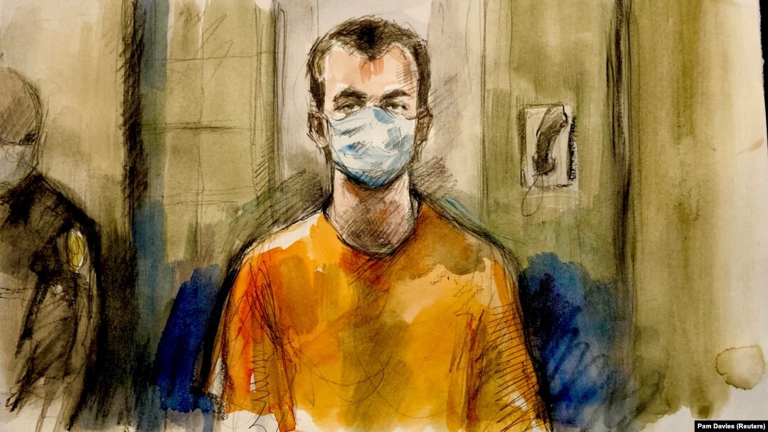 Канадалик 20 ёшли Натаниэл Велтман ҳужумни диний нафрат асосида амалга оширгани билдирилди.
