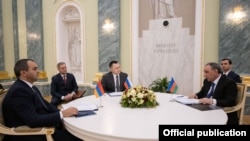 Трехсторонняя встреча генпрокуроров Армении, России и Азербайджана в Москве, 12 января 2021 г․