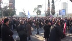 Protest protiv Vladinih mjera štednje