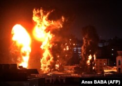 حمله‌های هوایی اسراییل بر نوار غزه