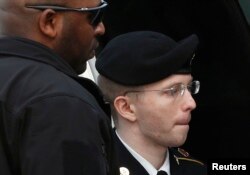 Bradley Manning, now known as Chelsea, in a 2013 photo