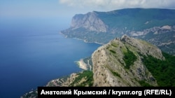 Вид на Ласпи, архивное фото