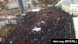 Protestat e së shtunës në Prishtinë