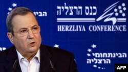 Israeli Defense Minister Ehud Barak