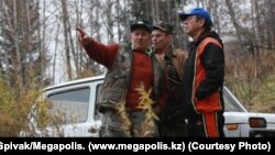 Ile-Alatau National Park was the scene of a mass killing last month whose victims included park ranger Panayot Zakharopulo (left).