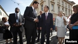 Generalni tajnik UN Ban Ki-moon u posjetu Zagrebu