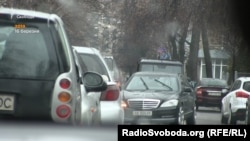Кортеж Тимошенко біля МВС у Києві 16 березня