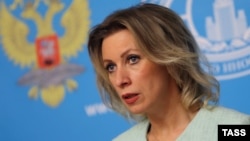 Russian Foreign Ministry spokeswoman Maria Zakharova 