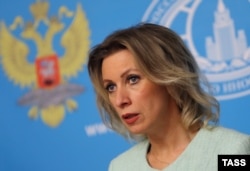 Russian Foreign Ministry spokeswoman Maria Zakharova