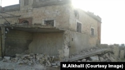 Разрушенный дом семьи Алькхалиль в Идлибе