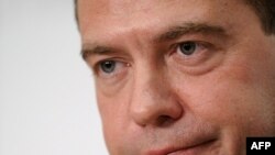 Russian President Dmitry Medvedev