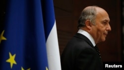 French Foreign Minister Laurent Fabius (file photo)