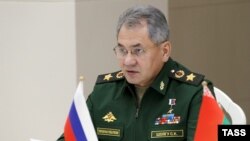 Ministri i mbrojtjes i Rusisë Sergei Shoigu