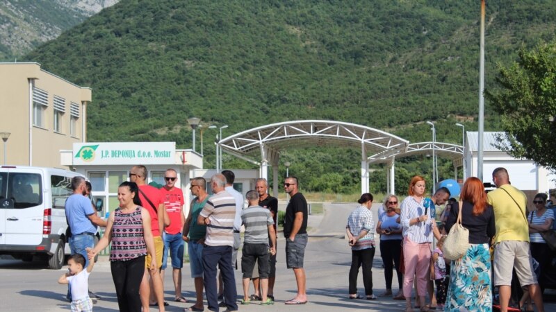 Mostar: Novi protest građana pred deponijom