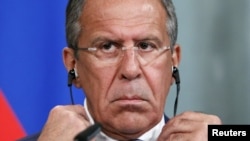 Russian Foreign Minister Sergei Lavrov 