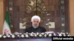  سخنرانی حسن روحانی در دیدار سفیران کشورهای خارجی و روسای سازمان‌های بین‌المللی در تهران