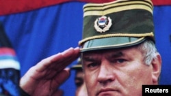 Босниялық серб әскерінің бұрынғы қолбасшысы Ратко Младич. 2 желтоқсан 1995 жыл.